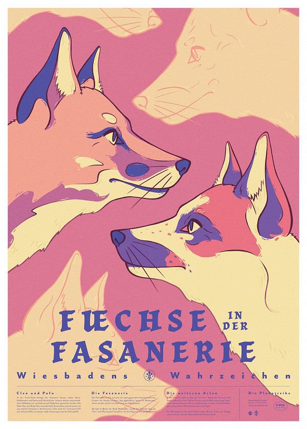 Füchse in der Fasanerie